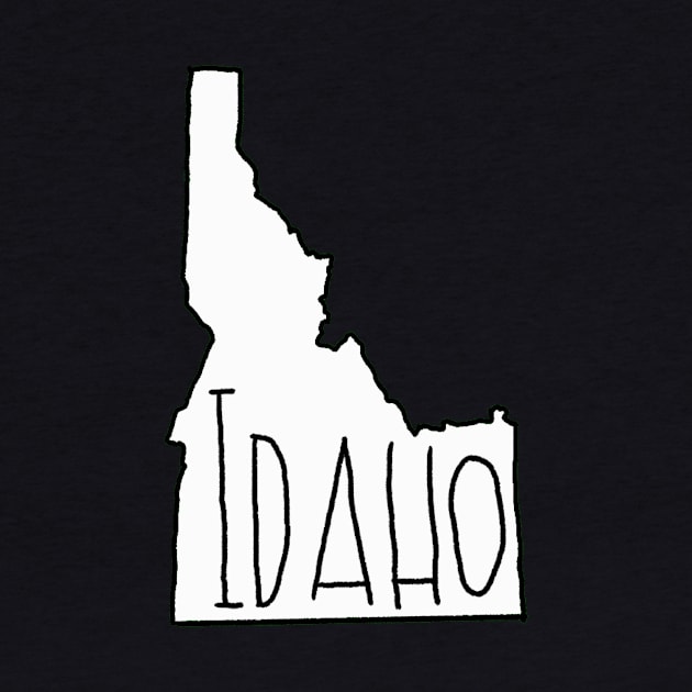 The State of Idaho - no color by loudestkitten